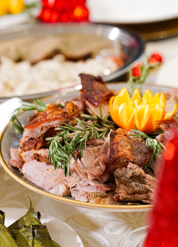 Montaje gastronómico de Elilolea